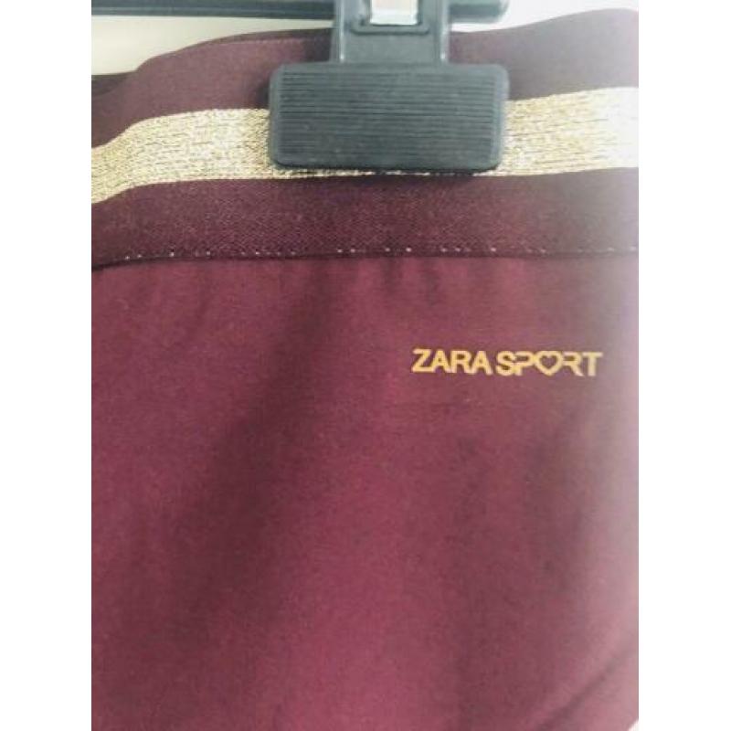 Zara sport (tennisrokje) bordeaux 8/9 jaar 130 nieuw