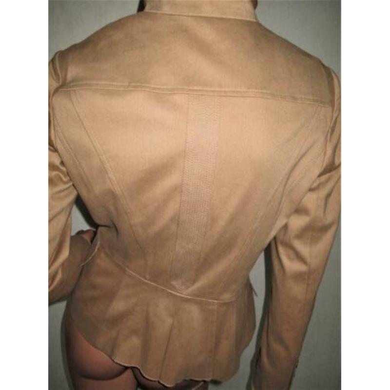 CLAUDIA STRATER ! Camel jasje mt 36.