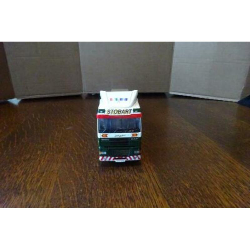 DAF XF Space CAB & Flatbed Trailer Stobart Corgi