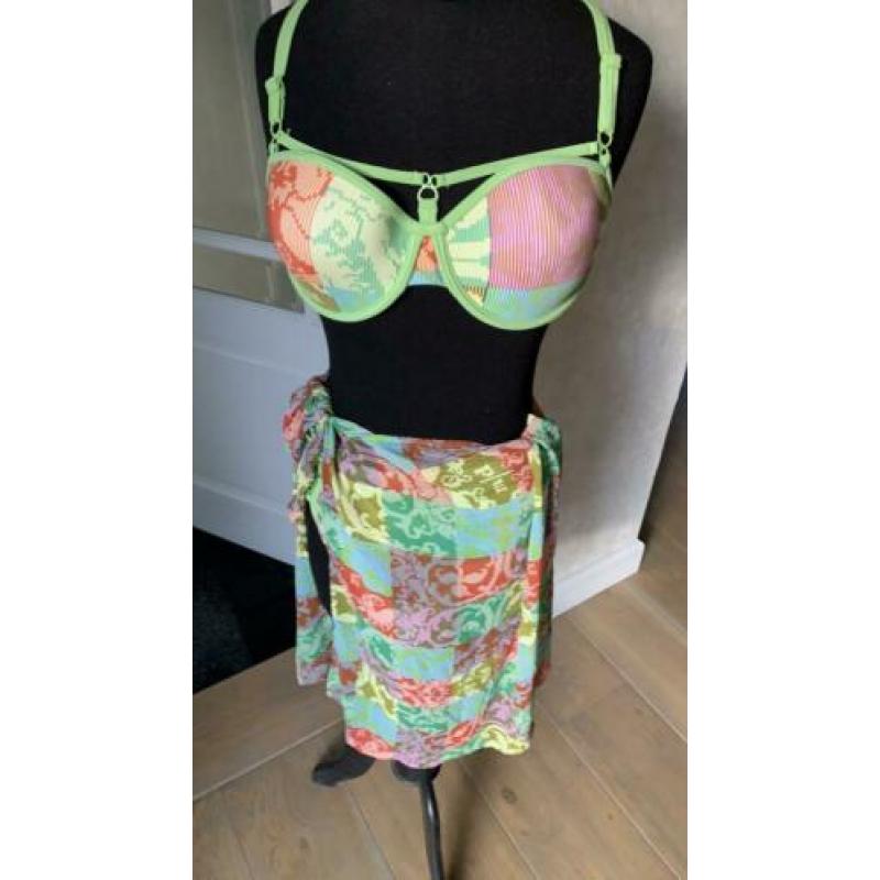 Marlies Dekkers bikini 2 broekjes +pareo