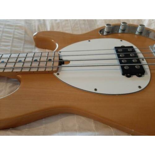 Basgitaar (model musicman stingray) in zeer goede staat.