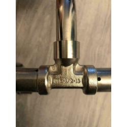 Uponor uponor Pers T-stuk 16x16x350 mm.(3 stuks).