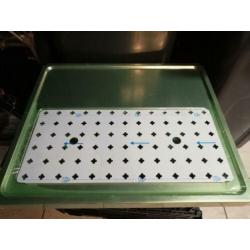 Rvs Tapblad lekblad barblad tap lek blad 60x50x4cm
