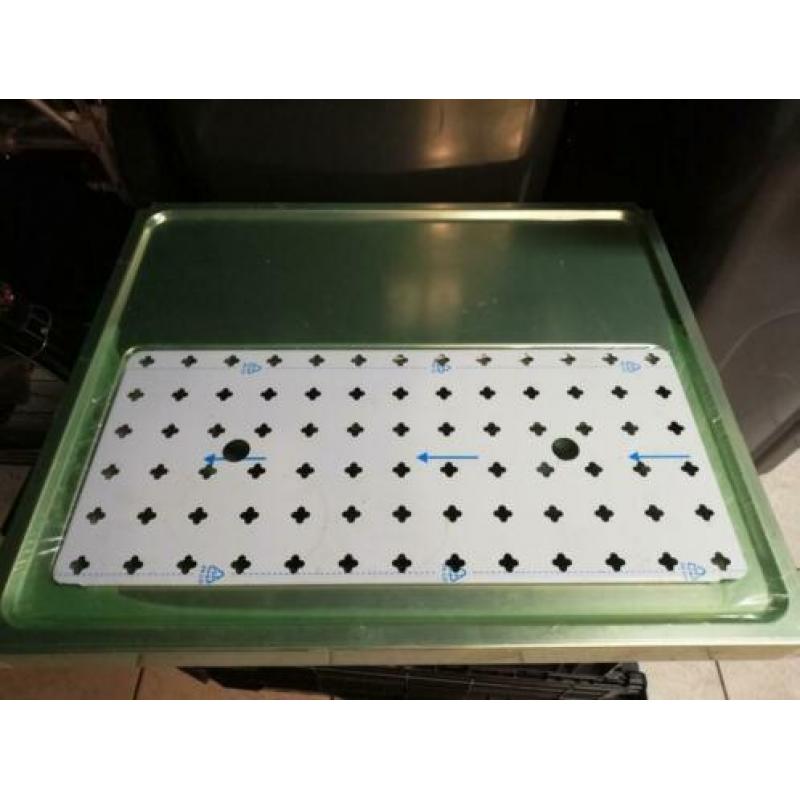 Rvs Tapblad lekblad barblad tap lek blad 60x50x4cm