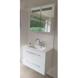 hoogglans wasmeubel combinatie zeer compleet