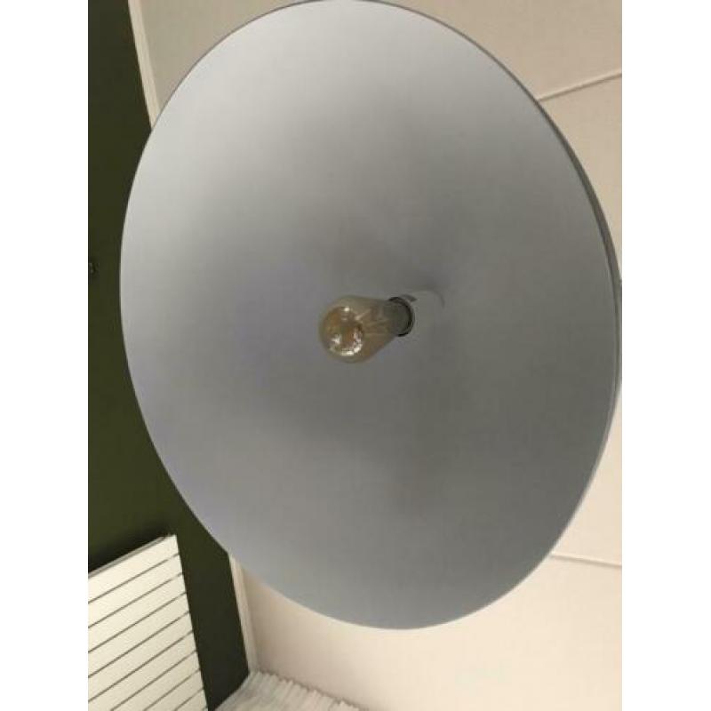 Ronde hanglamp betonlook