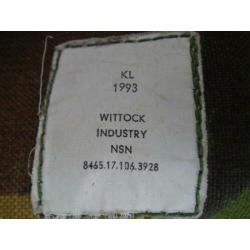 sterke stevige rugtas/ legertas