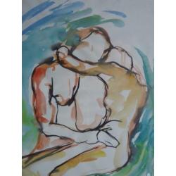 Aquarel Onbekende maker 1984 ?