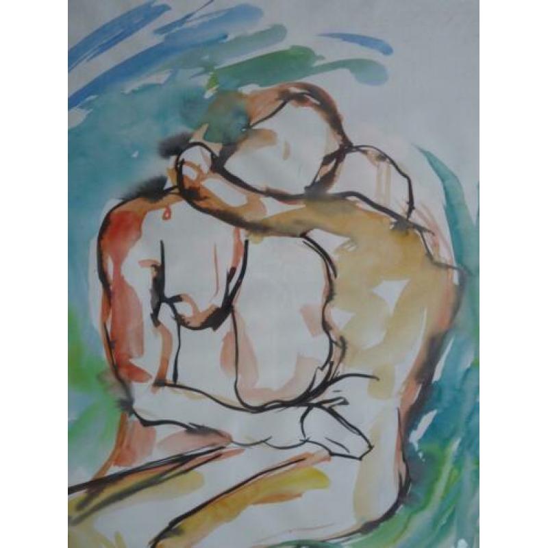 Aquarel Onbekende maker 1984 ?