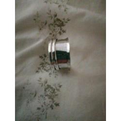 Prachtige handgemaakte 925z spinnerring 17.5