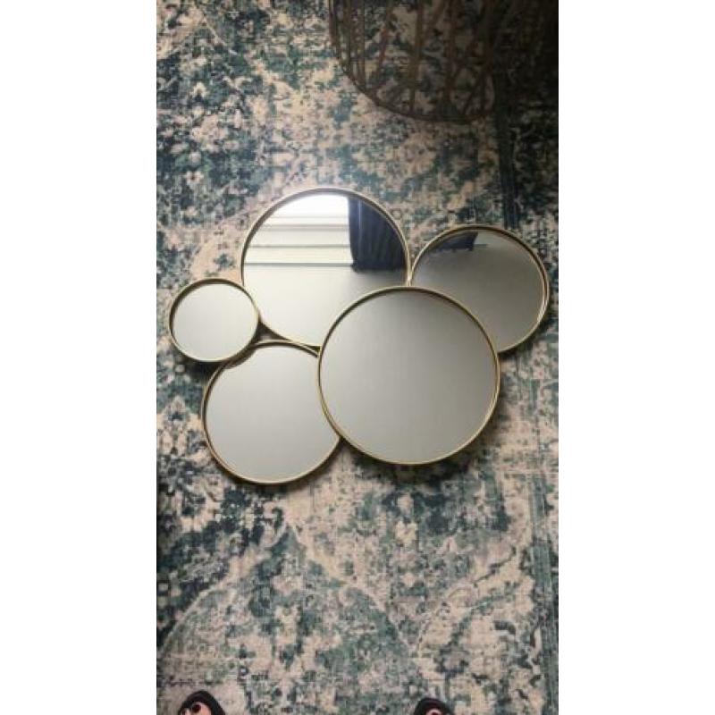 NIEUW spiegels goud metaal spiegelwand spiegel
