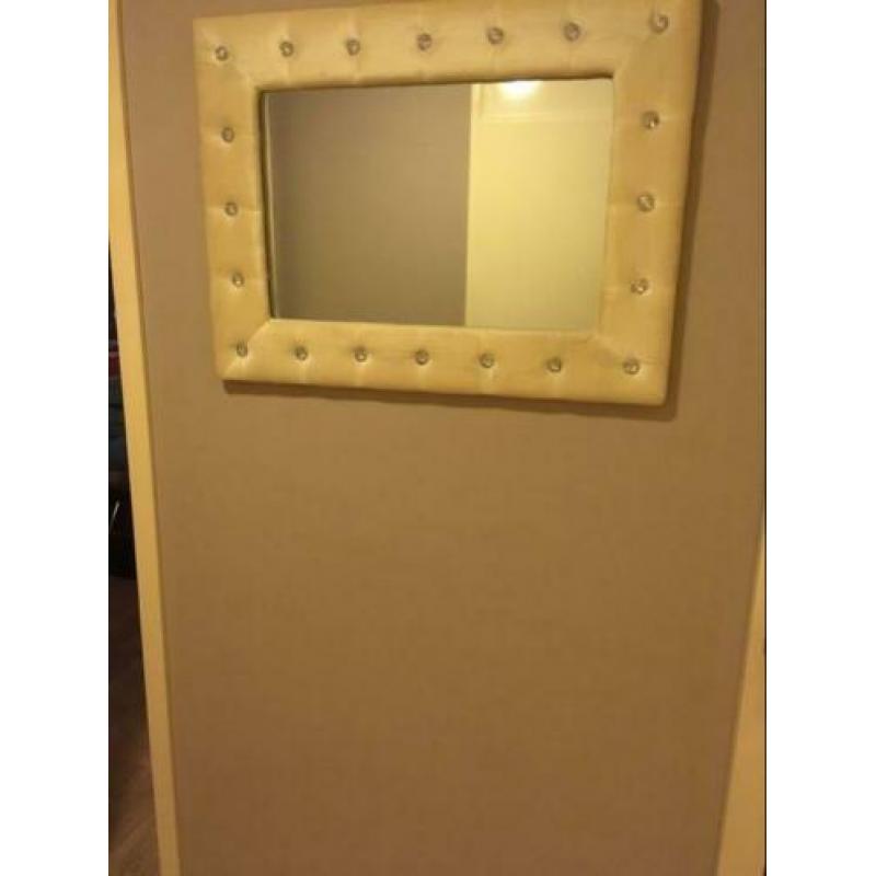 ZGAN Spiegel Met kristaletjes 80x60