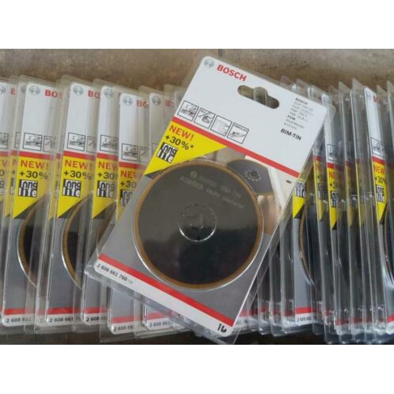 Bosch prof multitool zaagbladen / zaagjes restpartij NIEUW!!