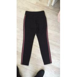 Aaiko zwarte taille broek mt 36 zgan