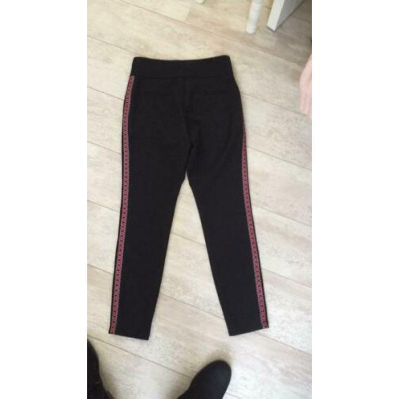 Aaiko zwarte taille broek mt 36 zgan