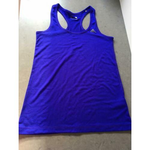 Adidas paarse singlets ook los te koop
