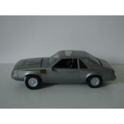 Revell Mercury Capri Turbo Ford Mustang plastic model kit