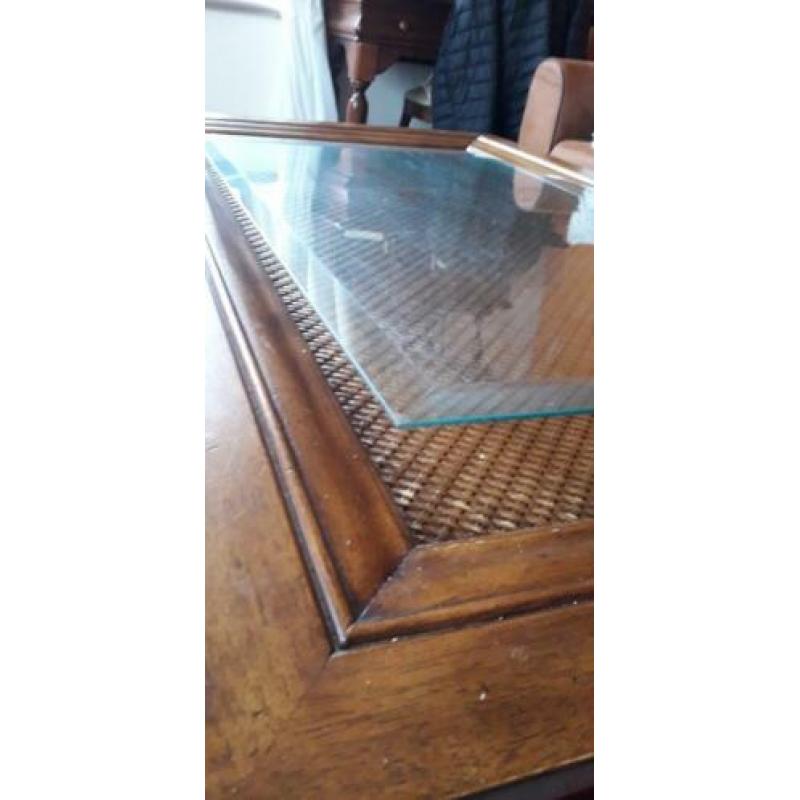 Houten salontafel