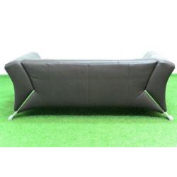 ??In Topstaat donkerbruine leren Rolf Benz 322 design bank