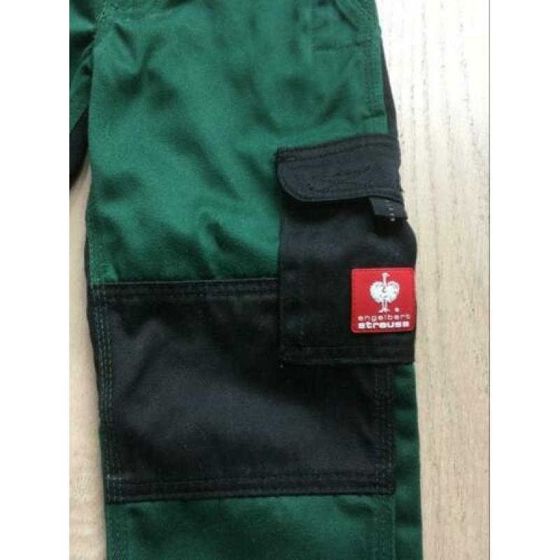 Werkbroek groen van engelbert strauss 98/104