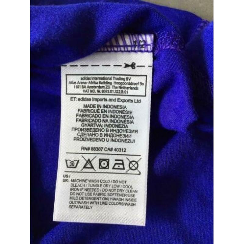 Adidas paarse singlets ook los te koop