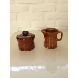 Servies voor koffie of thee (keramiek)