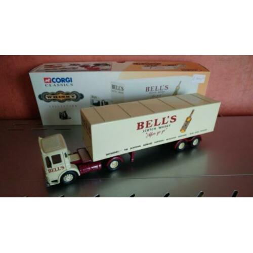CORGI 21303 AEC Ergomatic & Box Trailer Bell`s Scotch Whisky