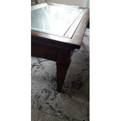 Houten salontafel
