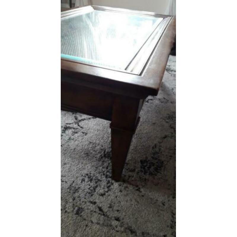 Houten salontafel