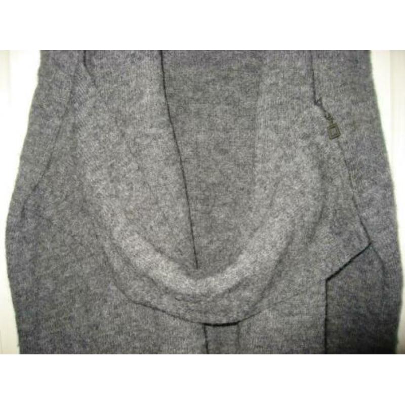 leuk grijs vestgilet van Sarah Pacini, mt one size