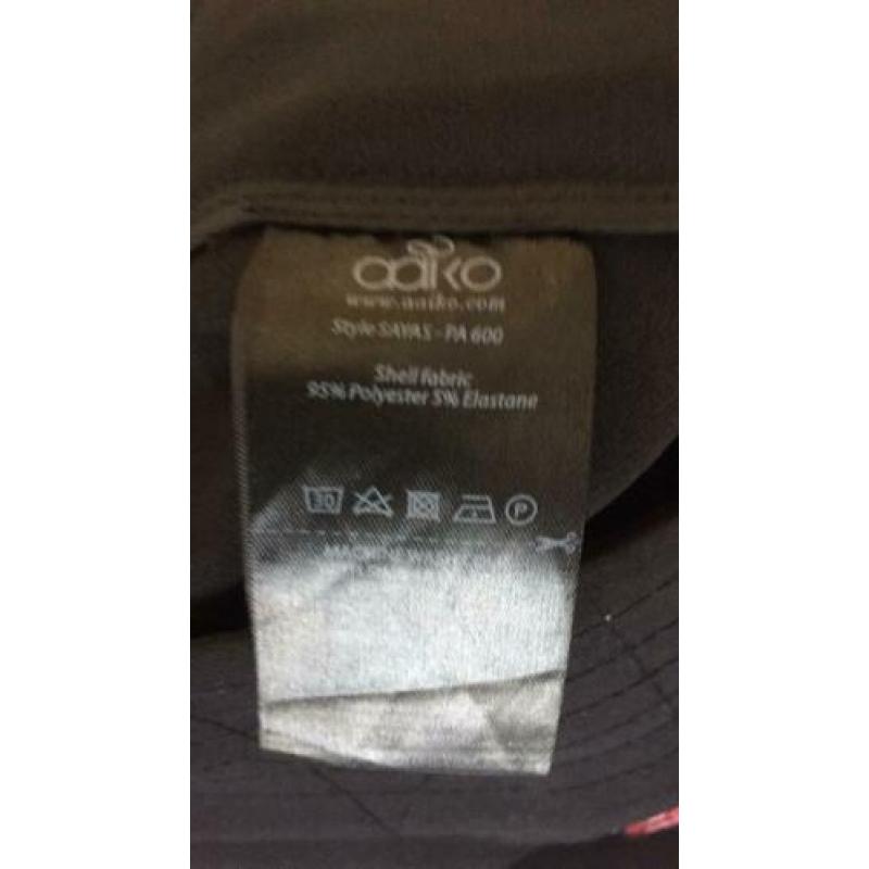 Aaiko zwarte taille broek mt 36 zgan