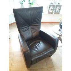 Leren relaxstoel