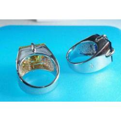 Exclusieve MelanO ring echt zilver (-68%+GRATISVERZ) ~ 54080