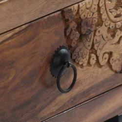 Nieuwe Salontafel 90x50 cm massief sheeshamhout UITVERKOOP!
