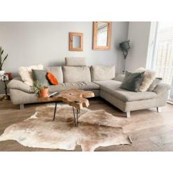 Hoekbank met chaise longue