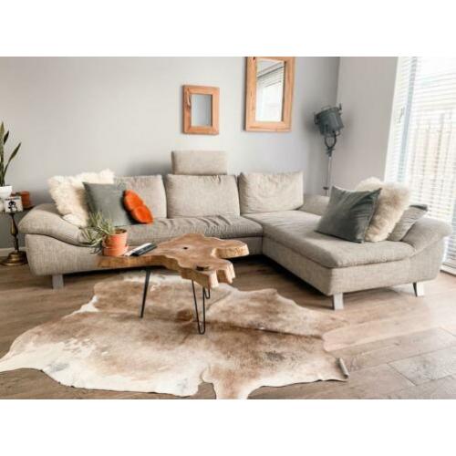 Hoekbank met chaise longue