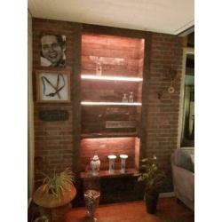Fruitkisten , sloophout planken , barnwood , wandbekleding
