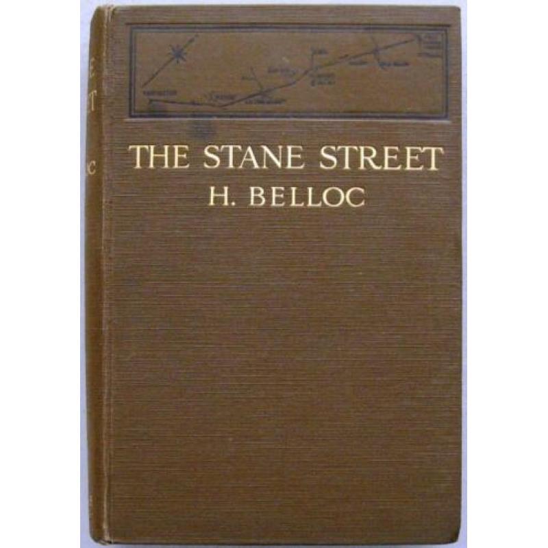 The Stane Street 1913 Hilaire Belloc - Romeinse weg Engeland