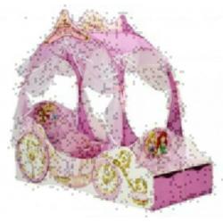 Disney Princess Koetsbed Kinderkamer - Gratis Verzending