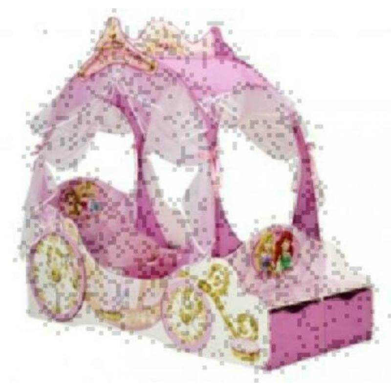 Disney Princess Koetsbed Kinderkamer - Gratis Verzending
