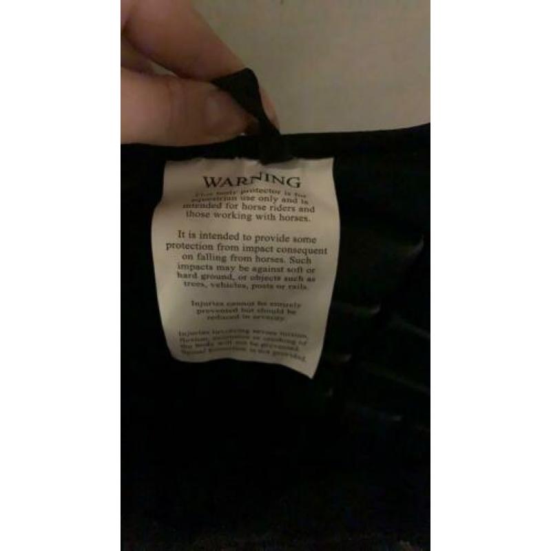 Bodyprotector maat S