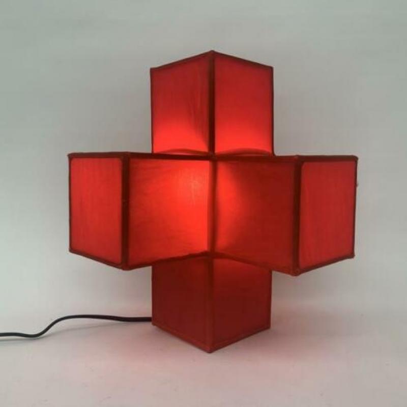 Tafellamp rood design