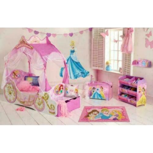 Disney Princess Koetsbed Kinderkamer - Gratis Verzending
