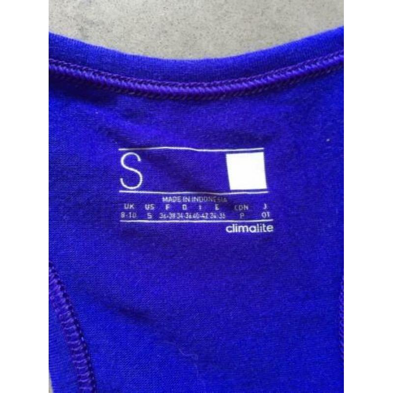 Adidas paarse singlets ook los te koop