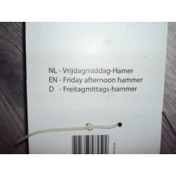 Nieuwe "Vrijdagmiddag" Hamer [Flesopener in Hamervorm]