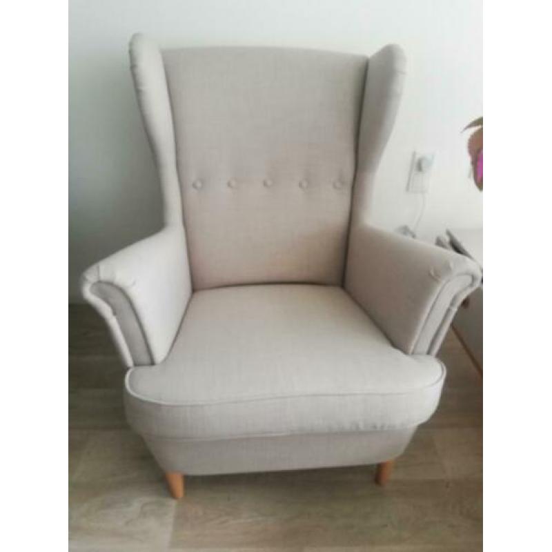 STRANDMONOorfauteuil, Skiftebo lichtbeige