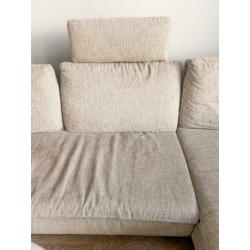 Hoekbank met chaise longue