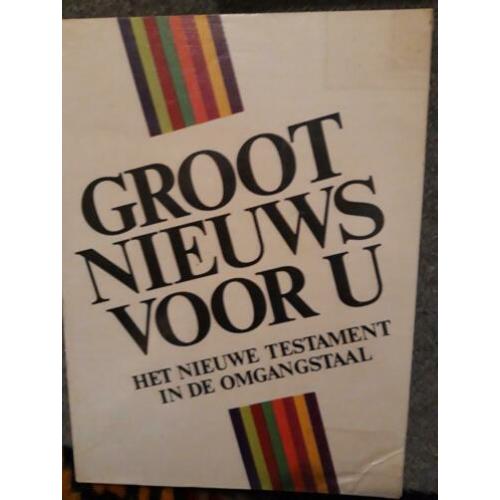 Boek: Groot nieuws voor u.