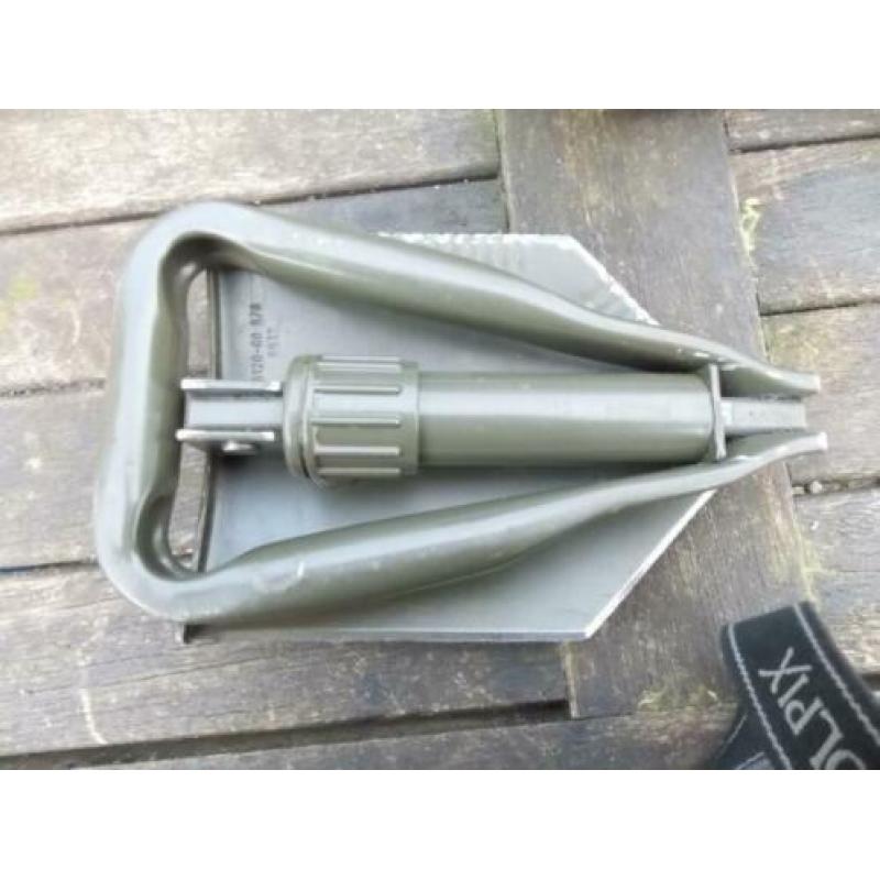 schep leger vouwbaar in stevig pvc etui