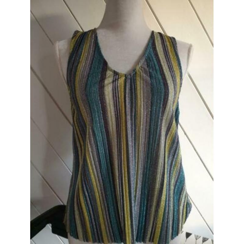 Matia tailor set broek top gestreept xs 34 missoni look